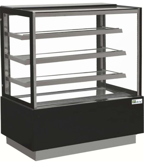 [CLA-VCP126EDEN500] Vitrine/Comptoir d'Exposition Pâtisserie Noir 126AFI