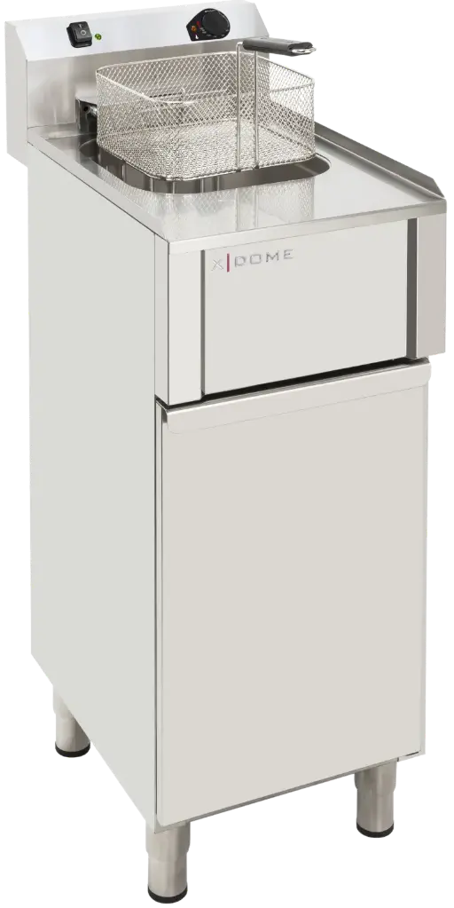 Friteuse Electrique 1 Bac 10L Sur Meuble Haute Rendement XDE