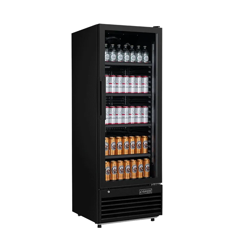[DKS-ARB1PV-N] DKS-Armoire Réfrigération de Boissons 1 Porte Vitré Noire DKS