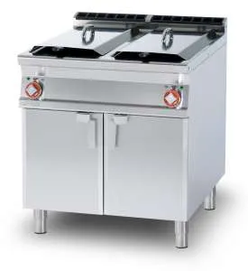 Friteuse Électrique 2x18L Sur Armoire   LOTUS